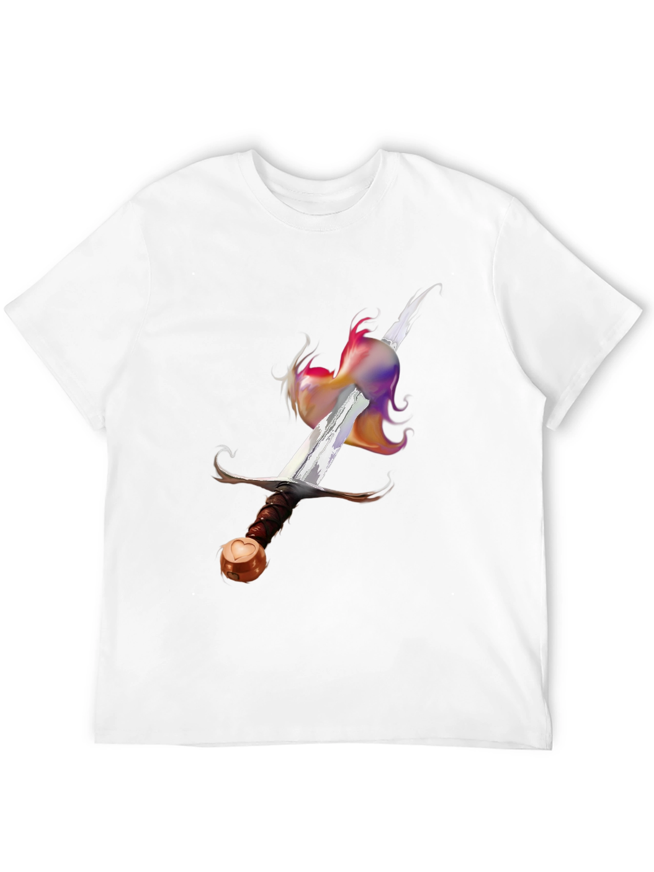 Sword & Prism T-Shirt - Stylish Graphic Tee