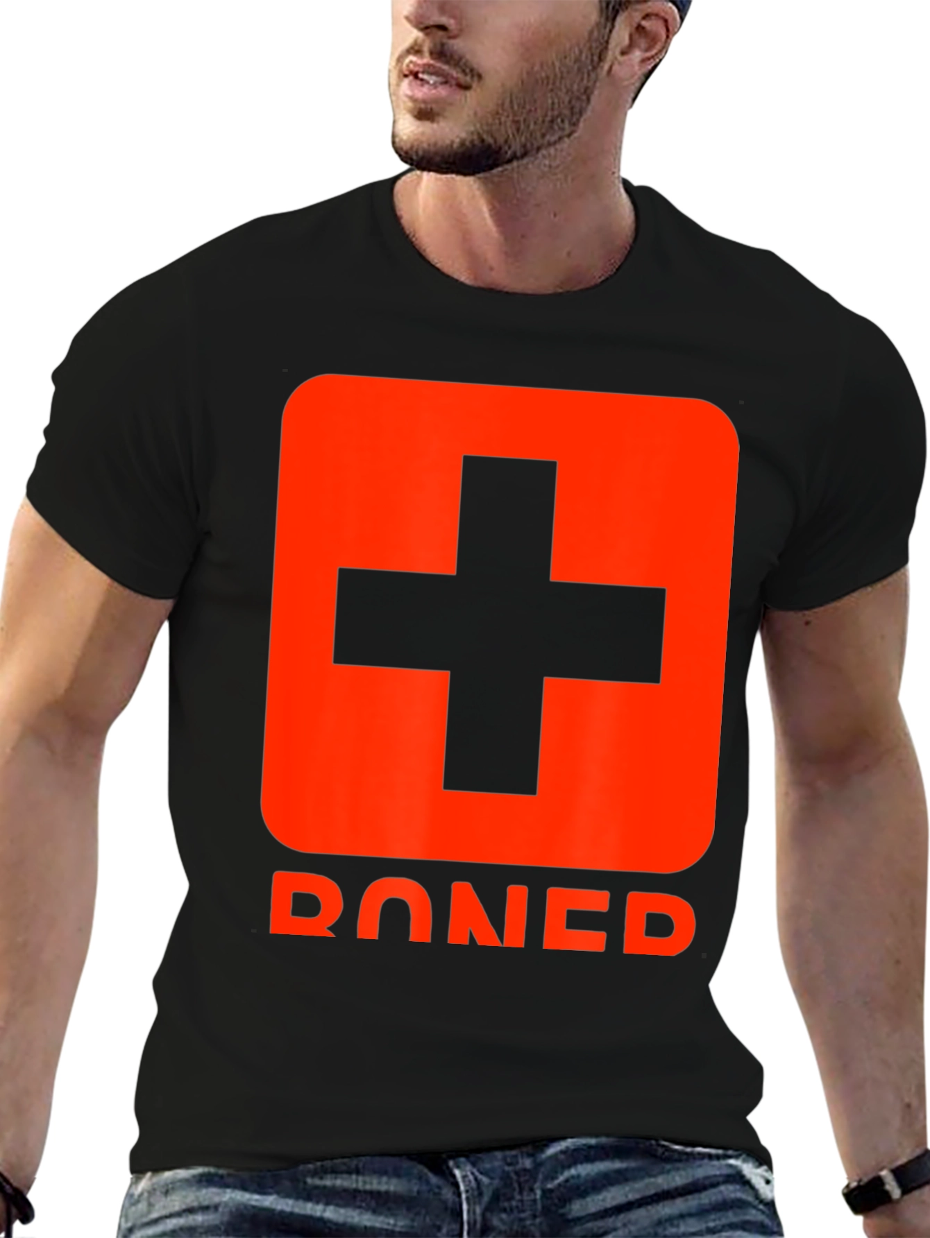 Red Cross T-Shirt - Boned Graphic Tee