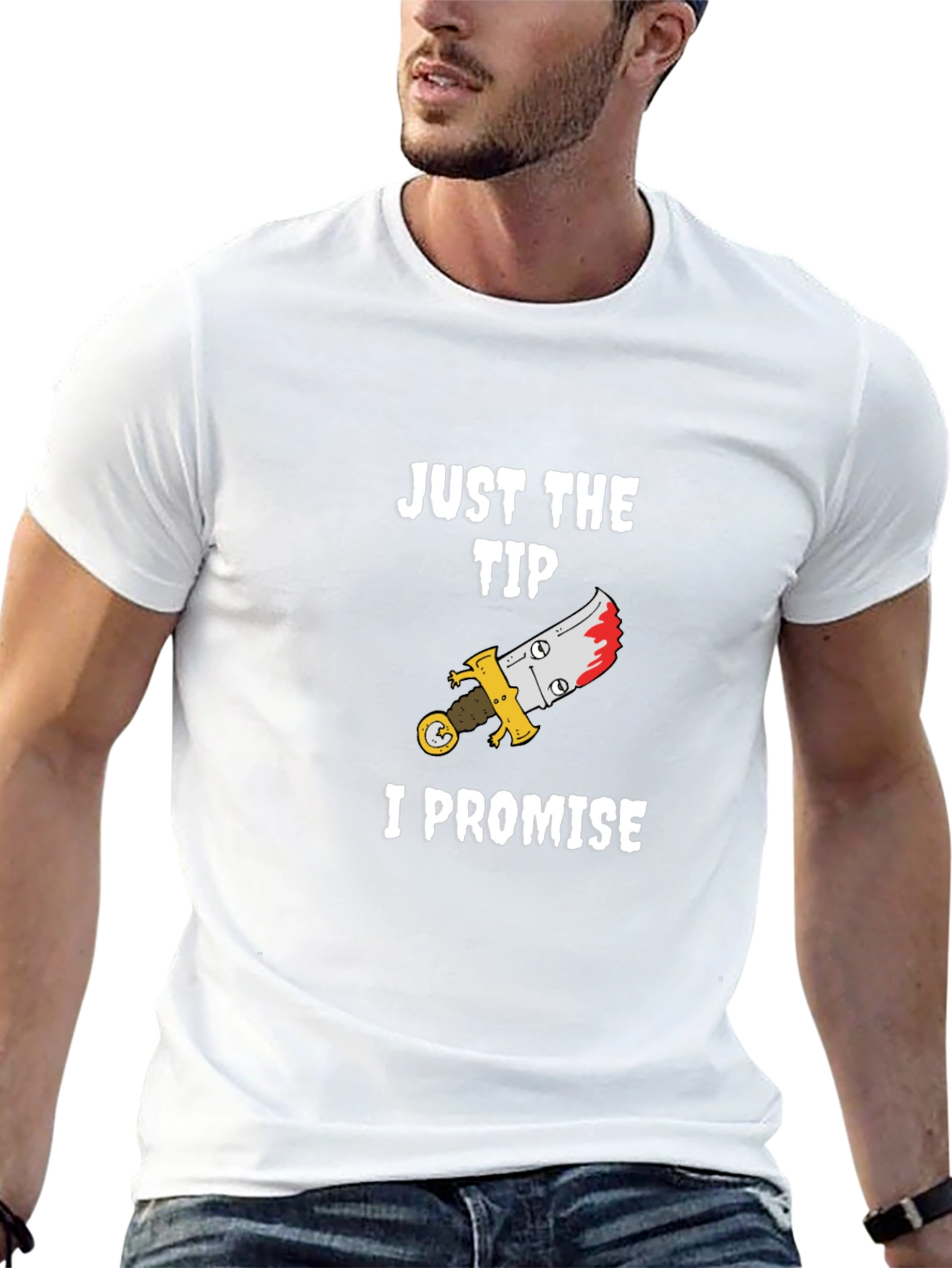 Just The Tip I Promise Graphic T-Shirt