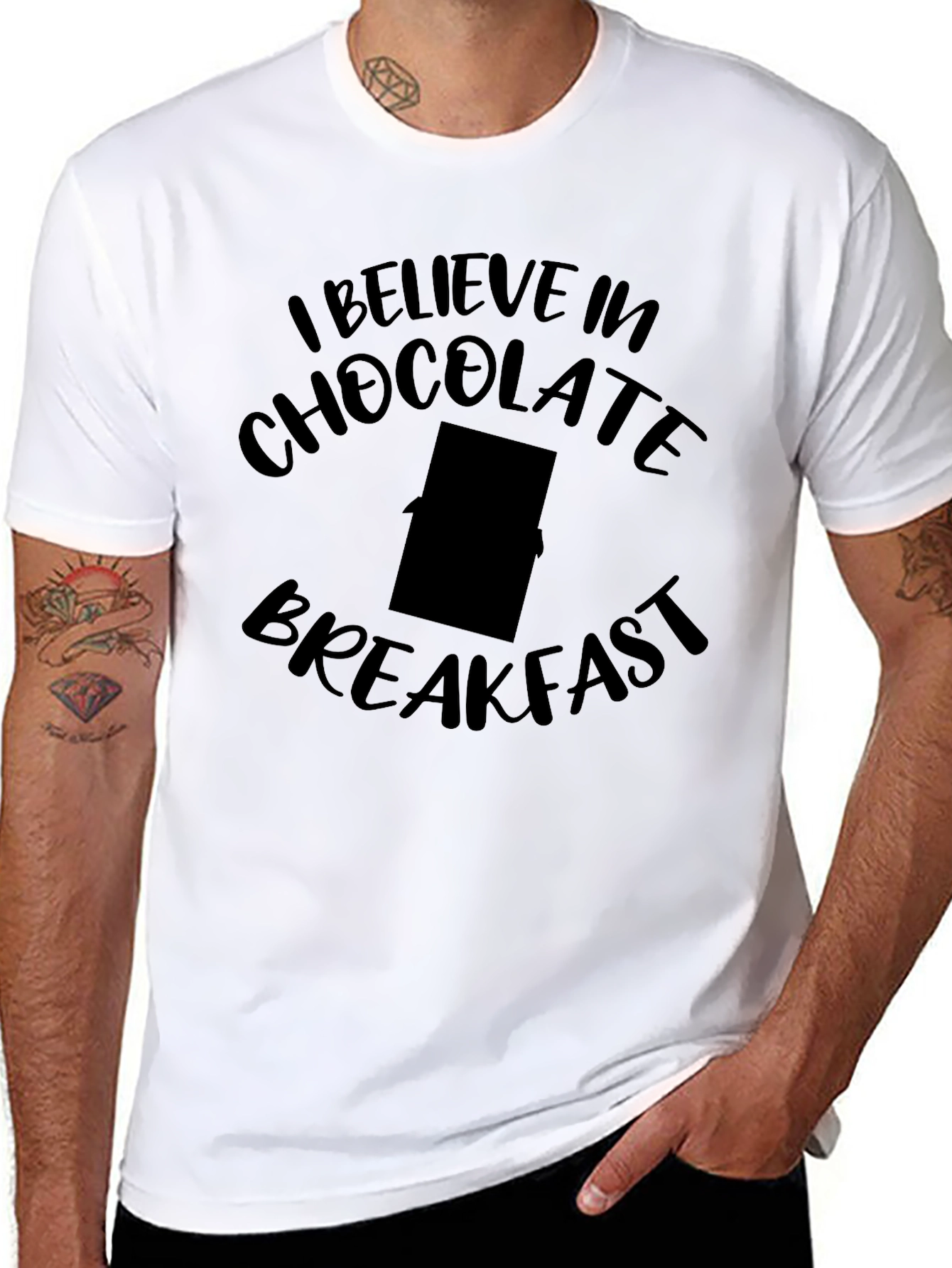 Chocolate Breakfast Graphic Tee
