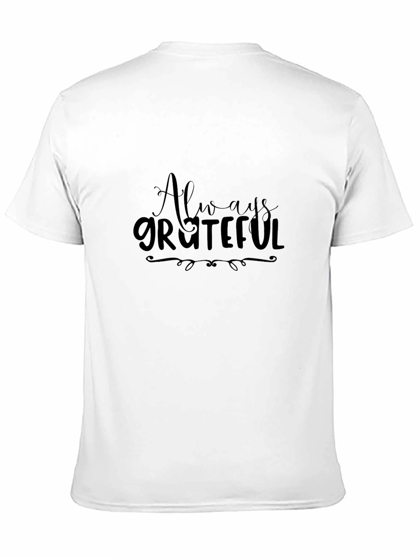 Always Grateful Black T-Shirt