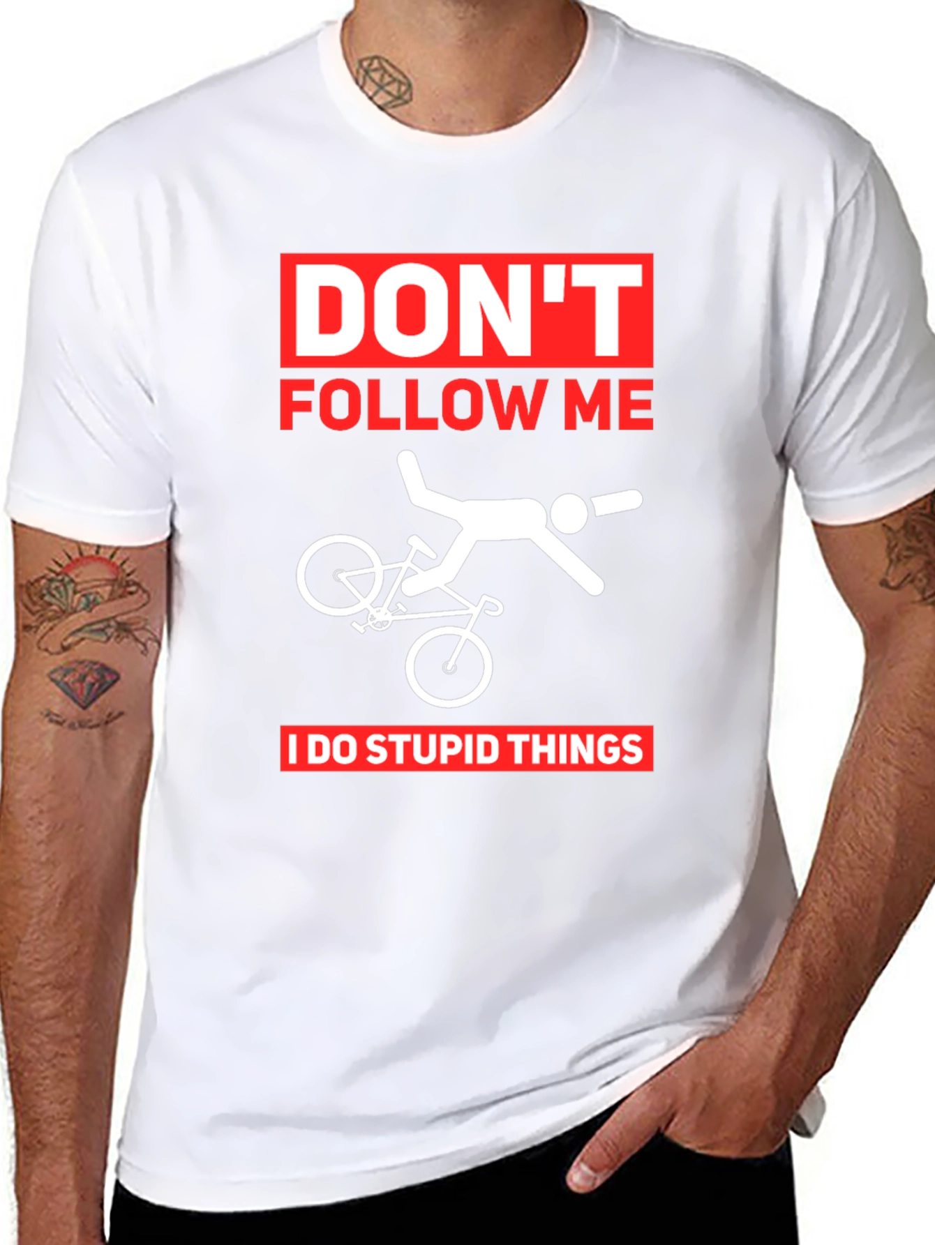 Dont Follow Me T-Shirt | Funny Biker Tee
