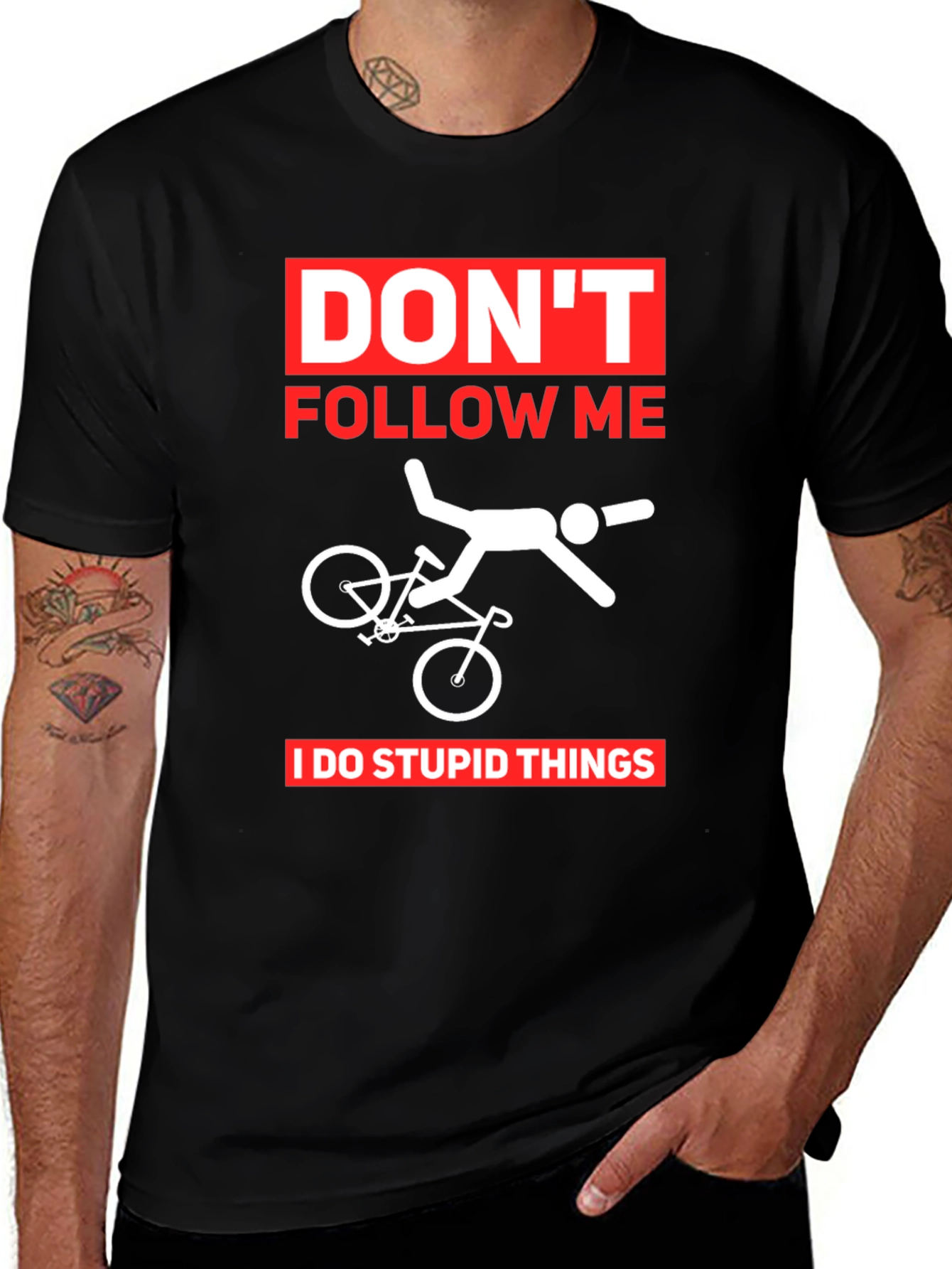 Dont Follow Me T-Shirt | Funny Biker Tee