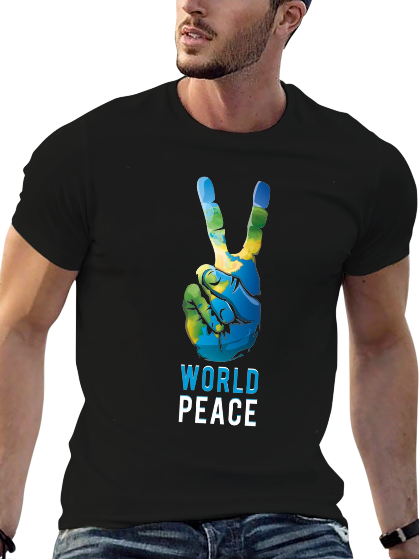 World Peace Graphic T-Shirt