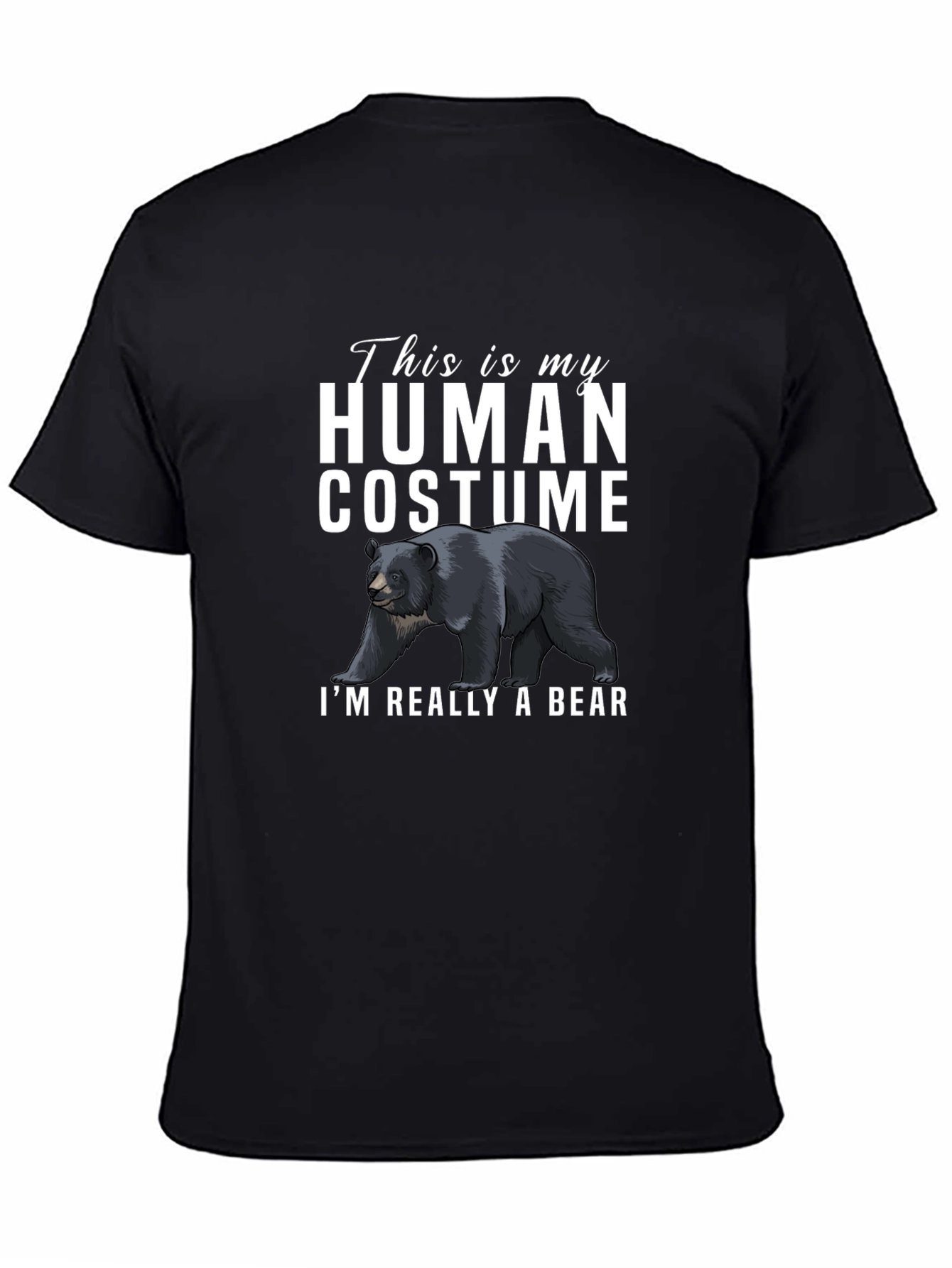 Human Costume Bear T-Shirt