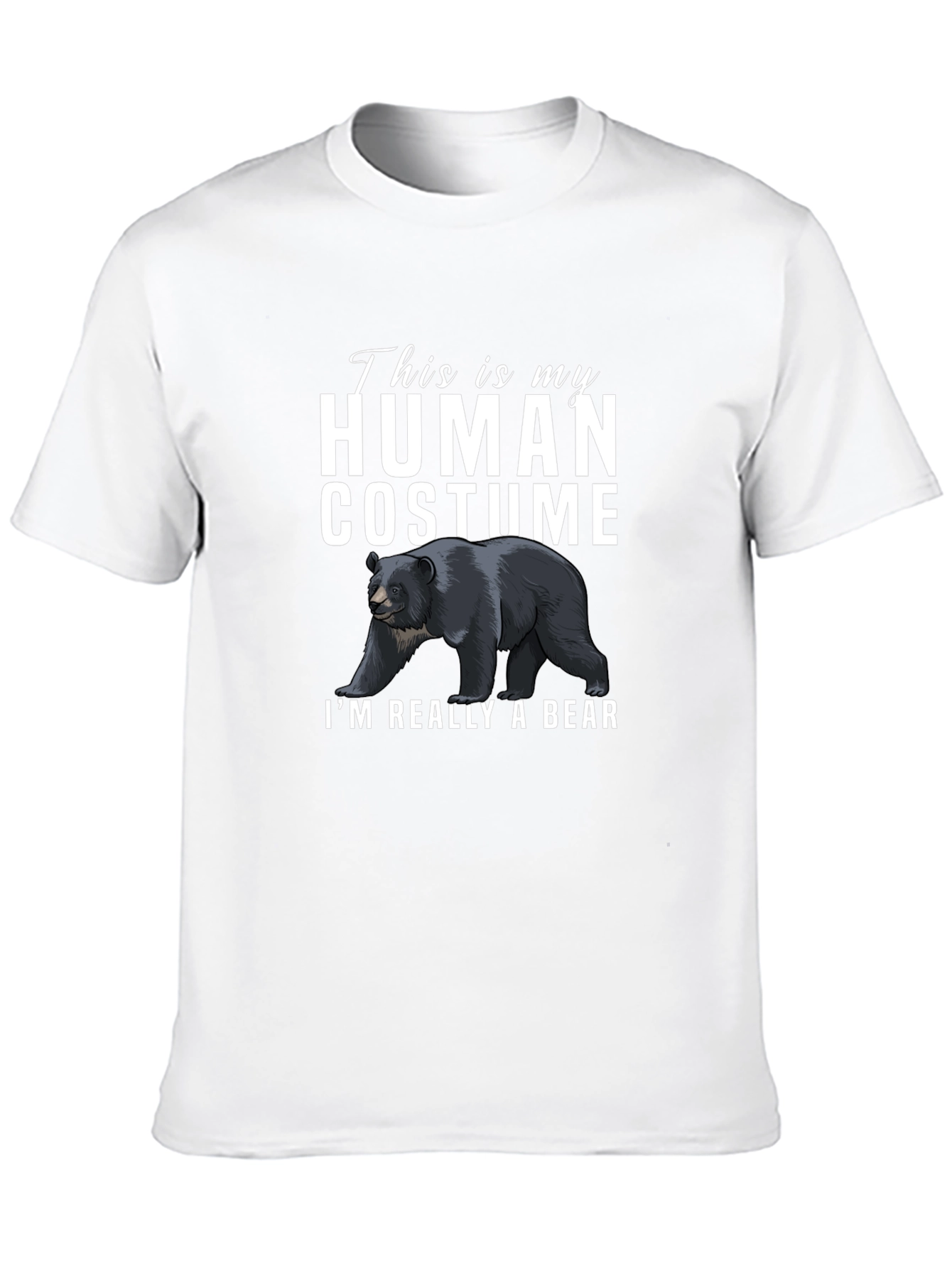 Human Costume Bear T-Shirt