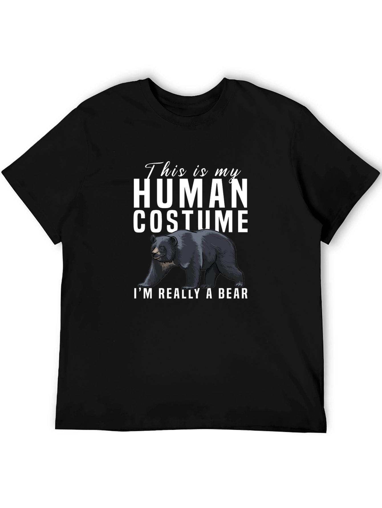 Human Costume Bear T-Shirt