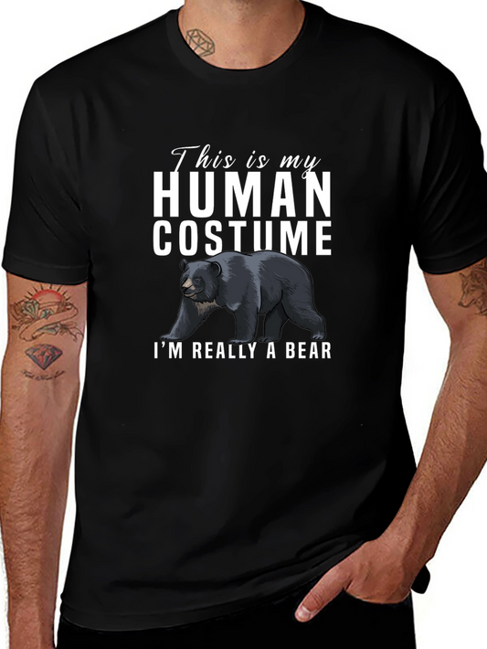 Human Costume Bear T-Shirt