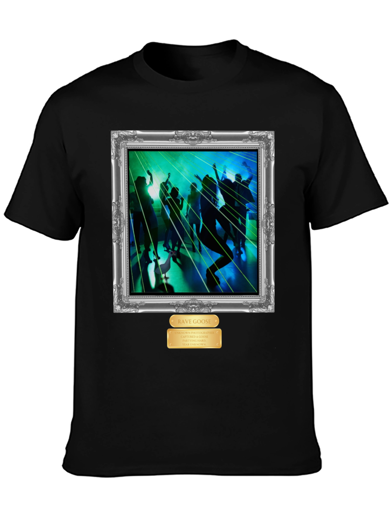 Rave Goose Framed Graphic T-Shirt