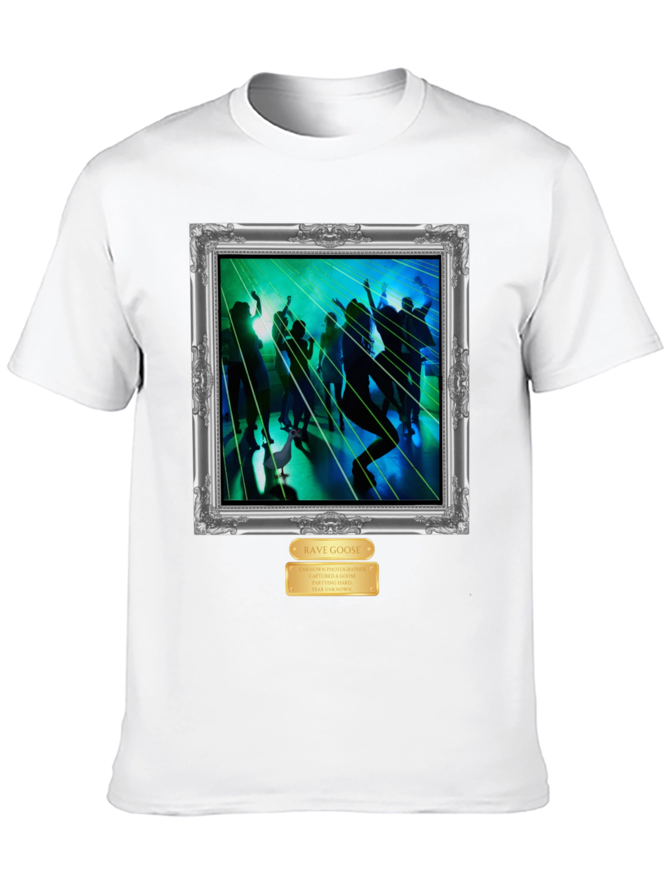 Rave Goose Framed Graphic T-Shirt