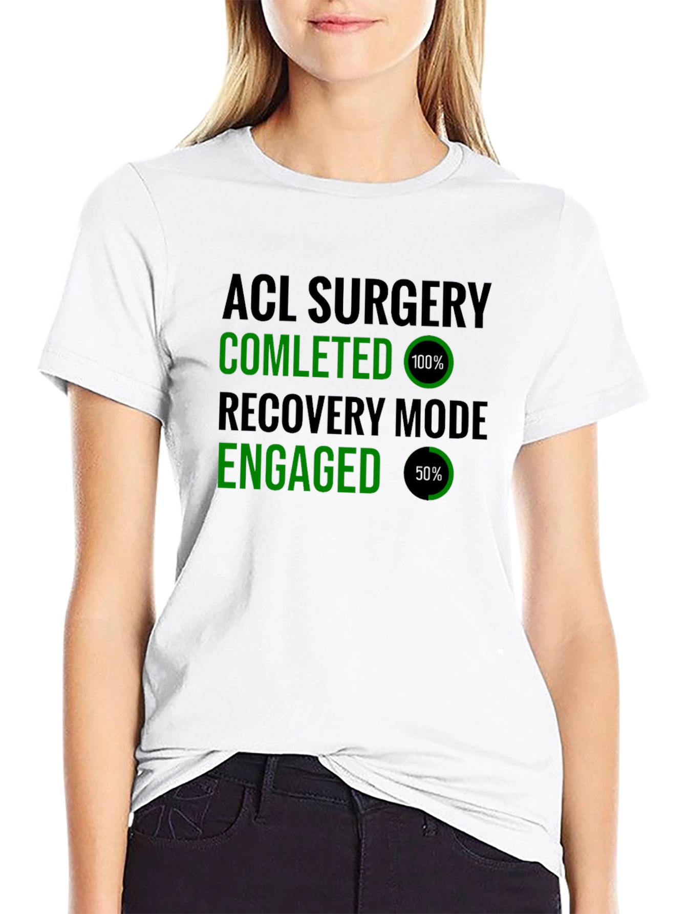 ACL Surgery Recovery Mode T-Shirt