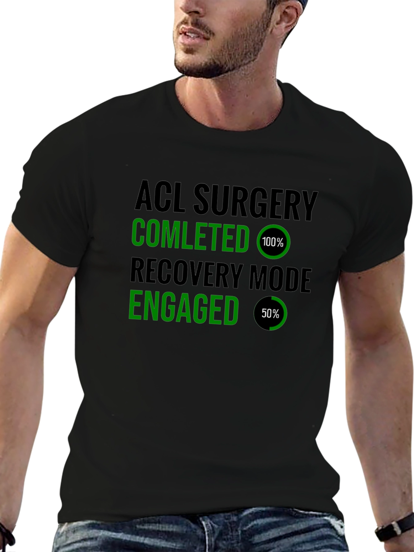 ACL Surgery Recovery Mode T-Shirt