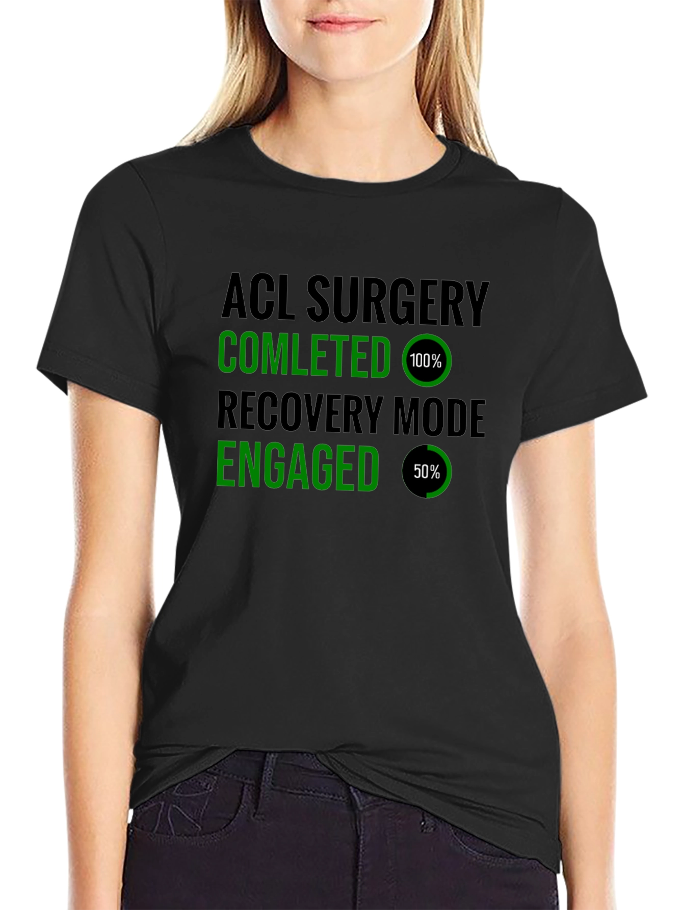 ACL Surgery Recovery Mode T-Shirt