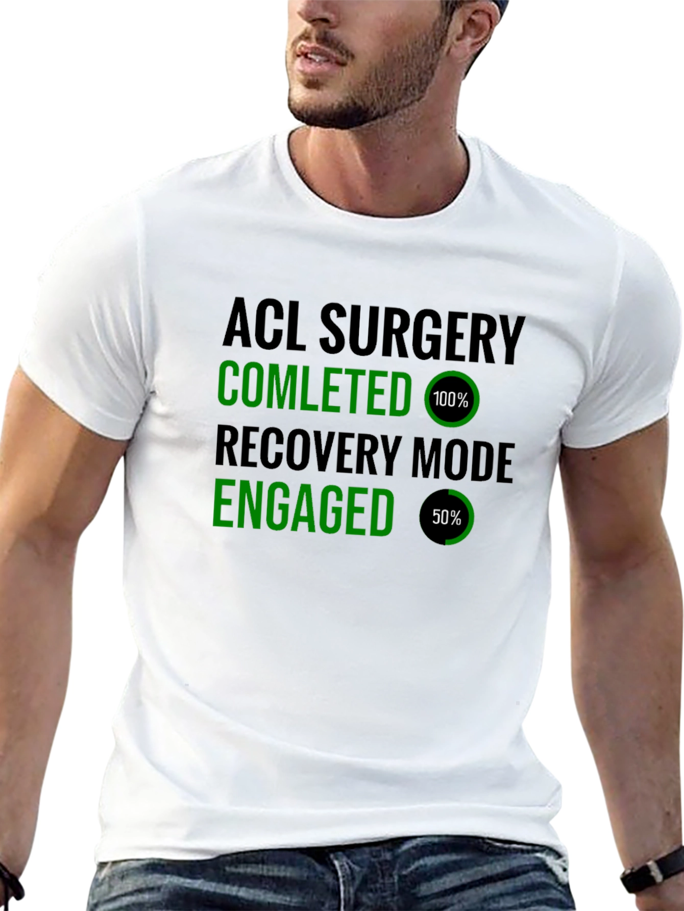 ACL Surgery Recovery Mode T-Shirt