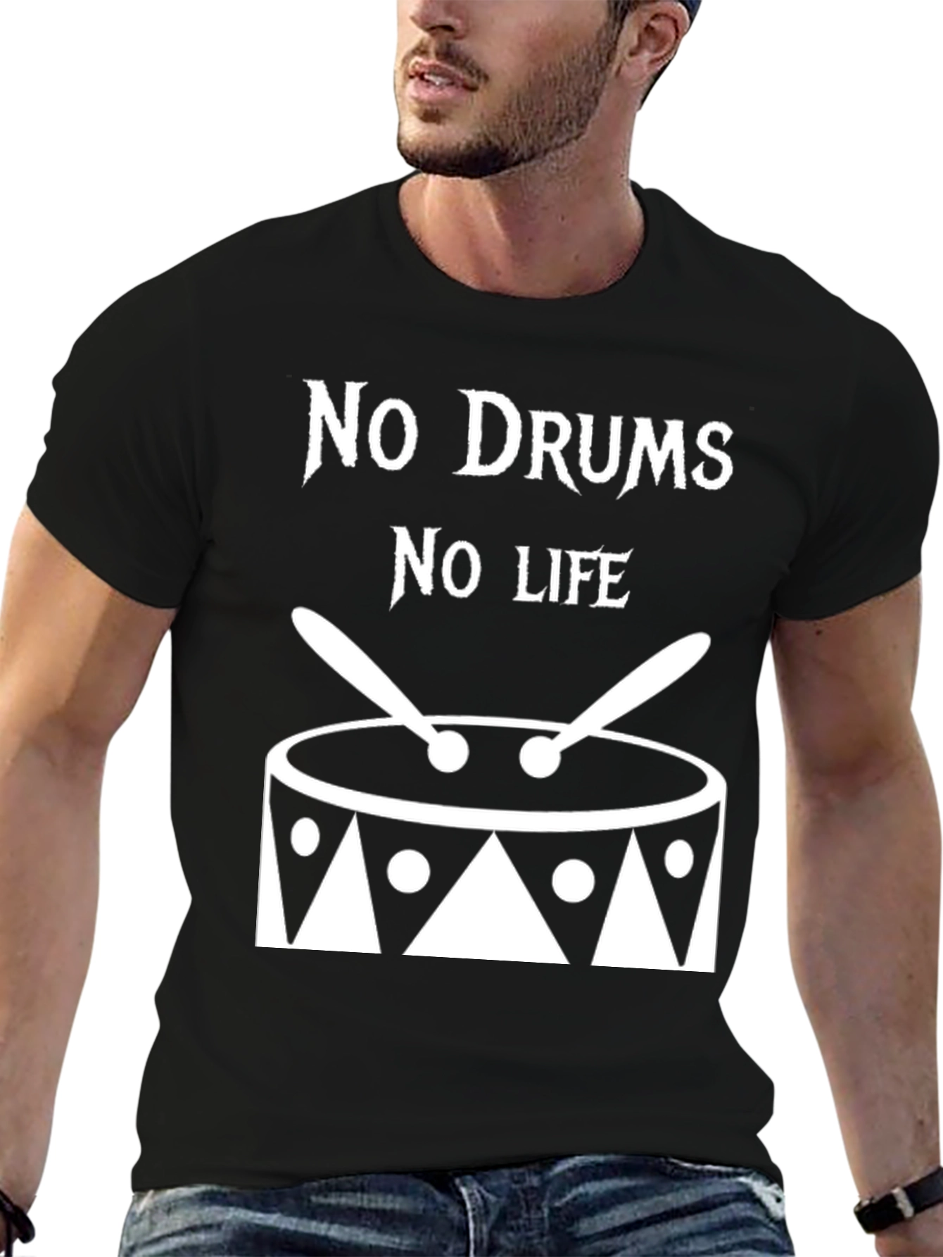 No Drums No Life Graphic Tee