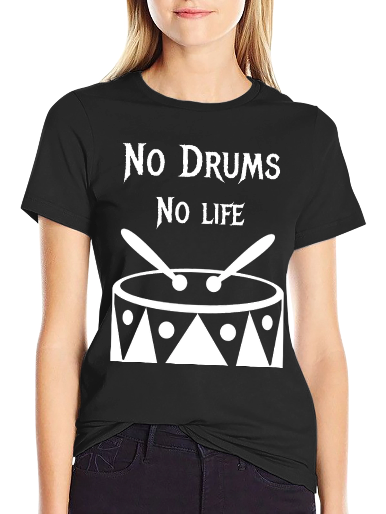 No Drums No Life Graphic Tee