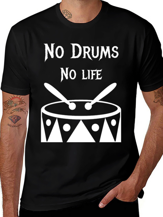 No Drums No Life Graphic Tee
