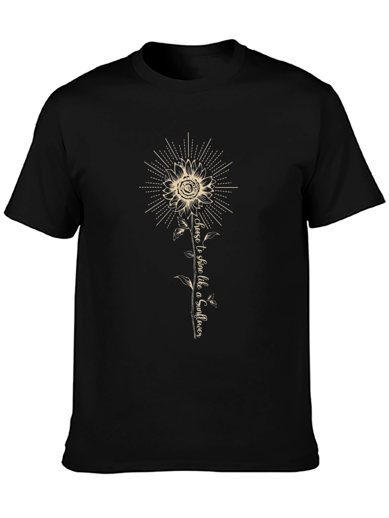 Sunflower Graphic Tee - Choose to Shine