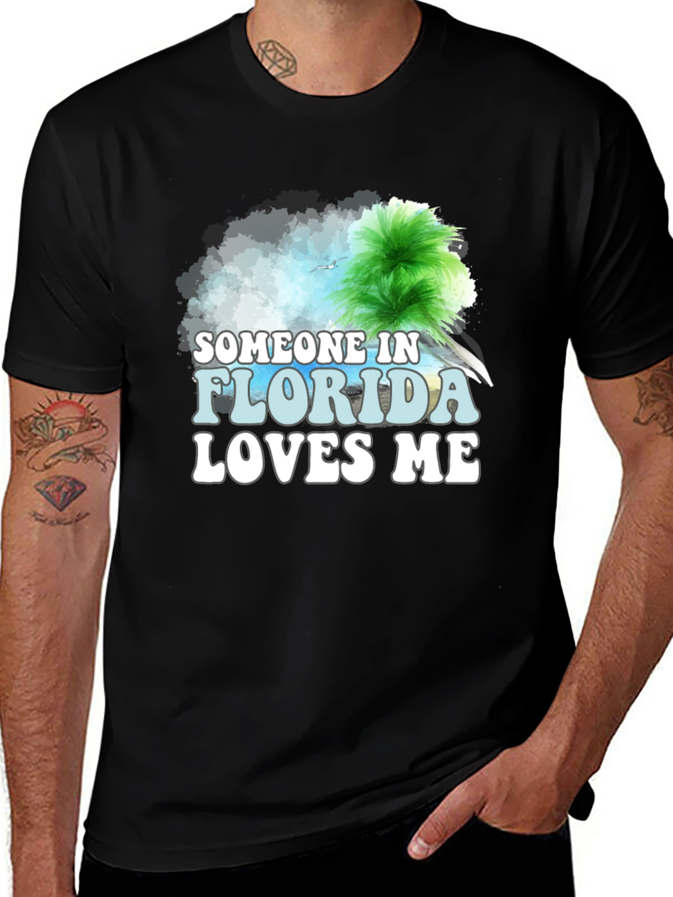 Someone in Florida Loves Me Graphic T-Shirt