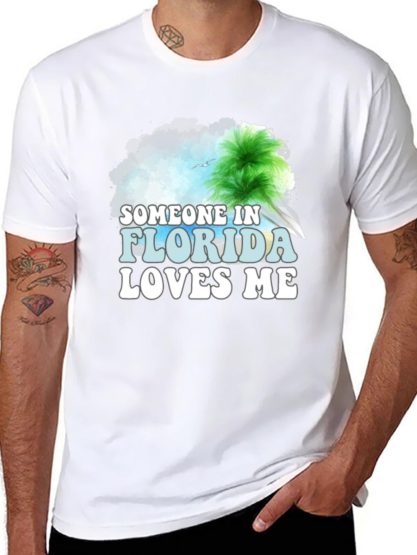 Someone in Florida Loves Me Graphic T-Shirt