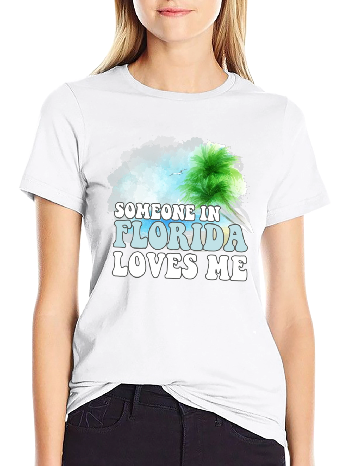 Someone in Florida Loves Me Graphic T-Shirt