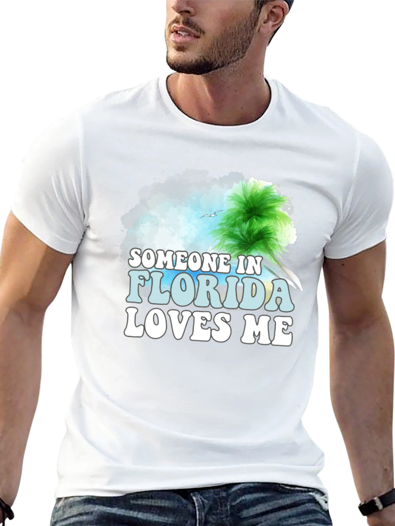 Someone in Florida Loves Me Graphic T-Shirt