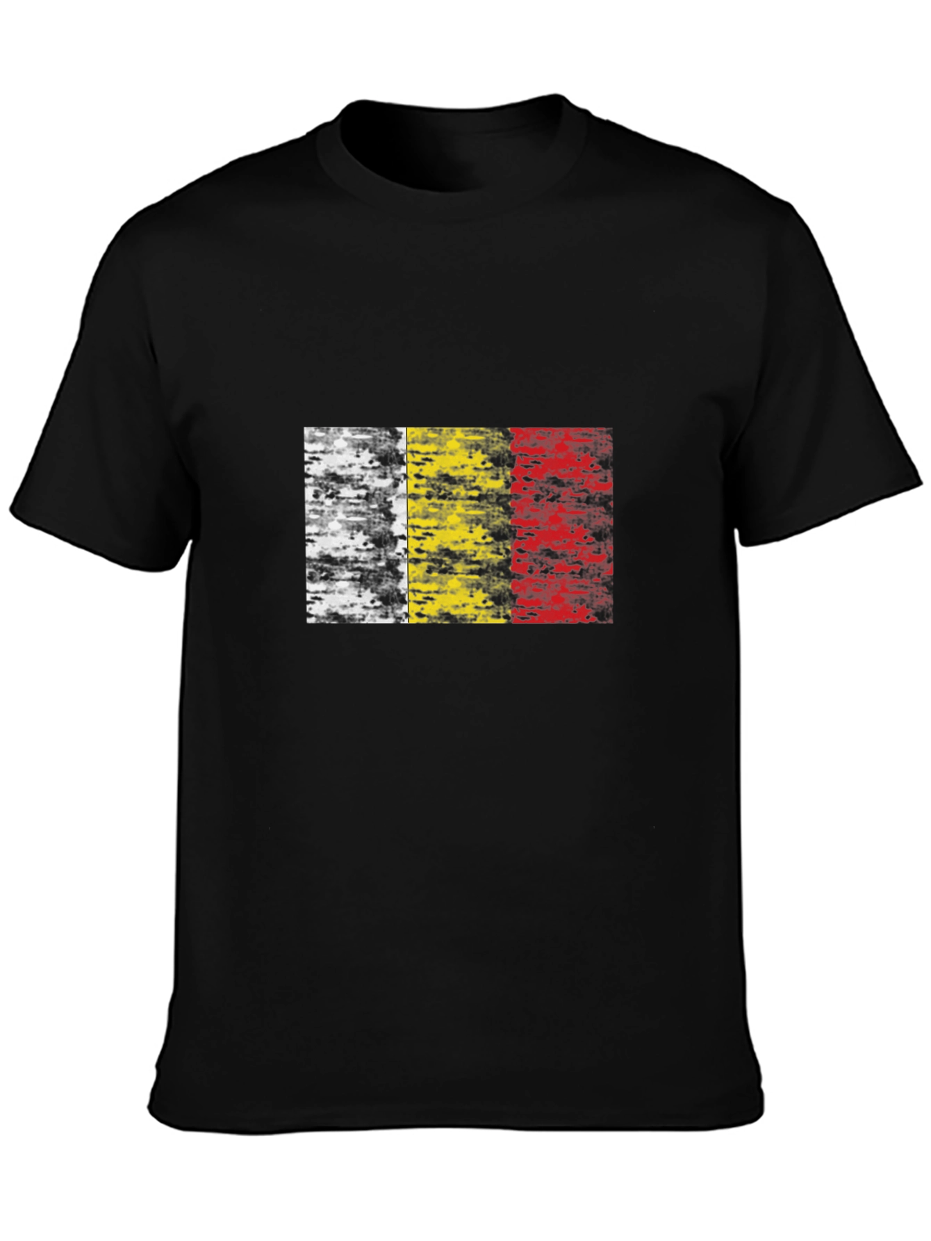 Belgium Flag Grunge T-Shirt