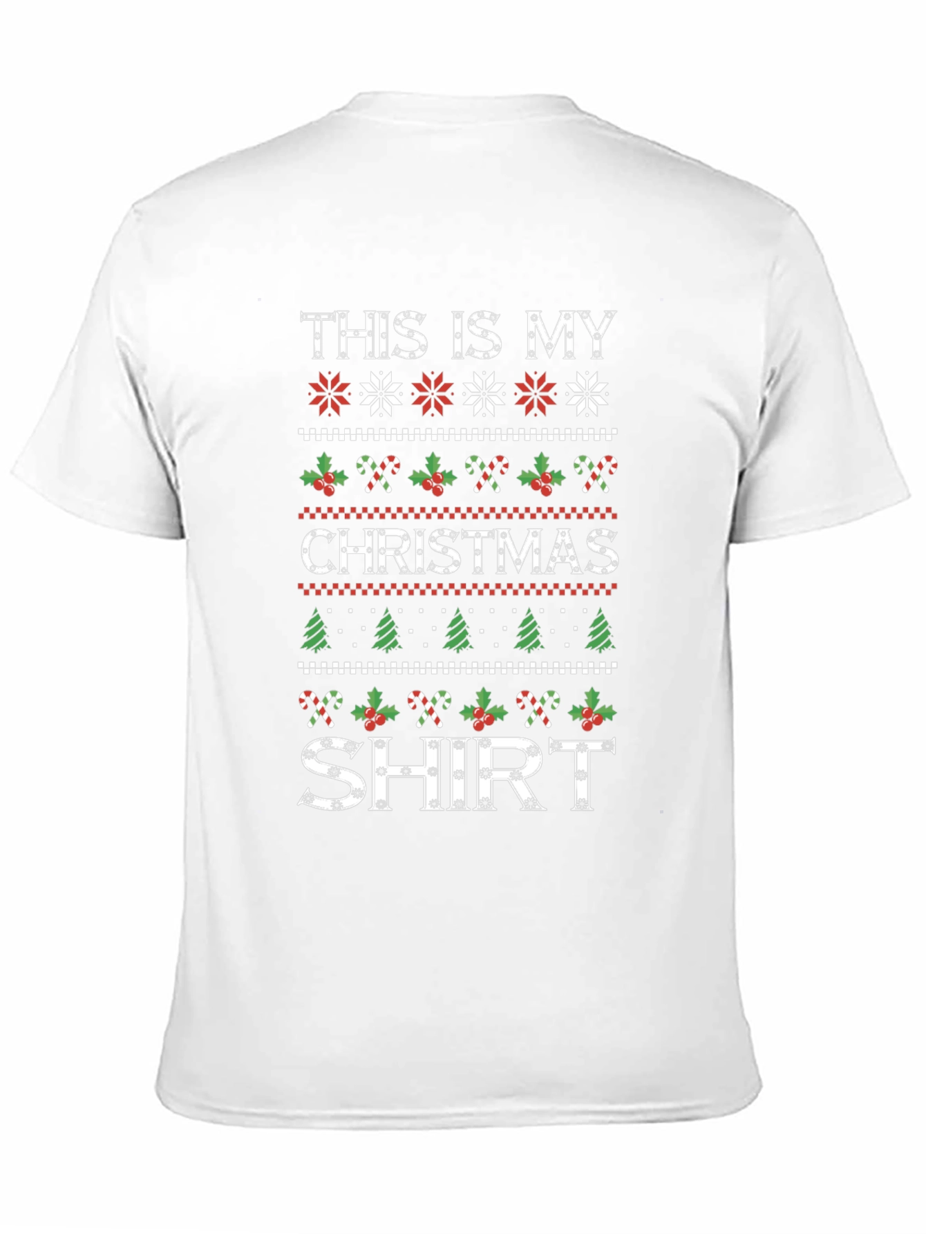 Festive This Is My Christmas Shirt Holiday Tee