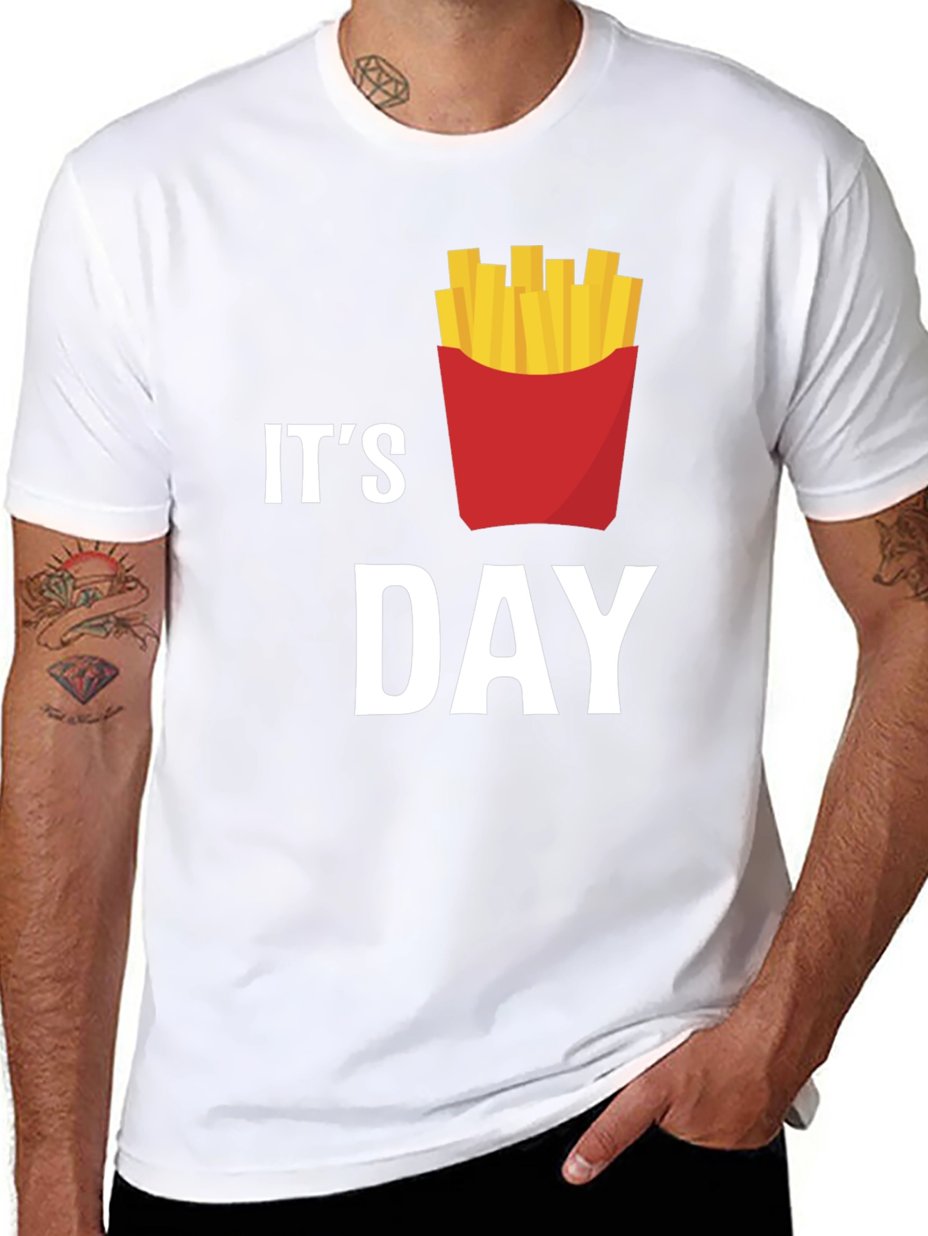 Its Fry Day T-Shirt - Funny Foodie Tee