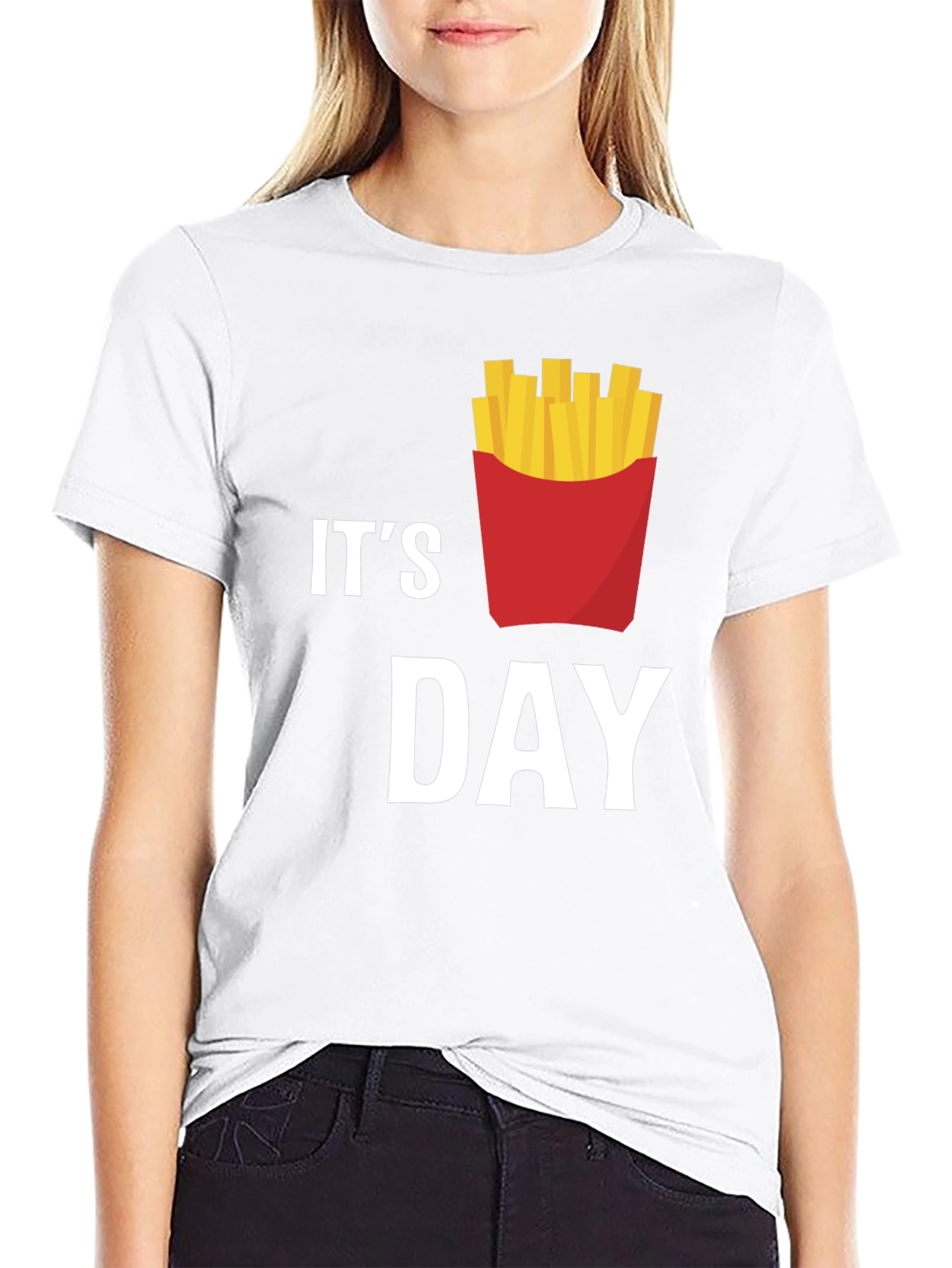 Its Fry Day T-Shirt - Funny Foodie Tee