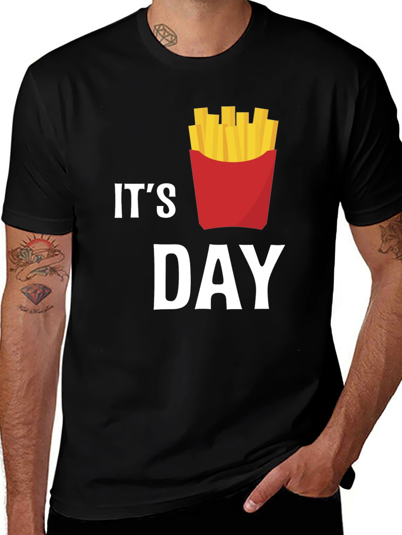 Its Fry Day T-Shirt - Funny Foodie Tee