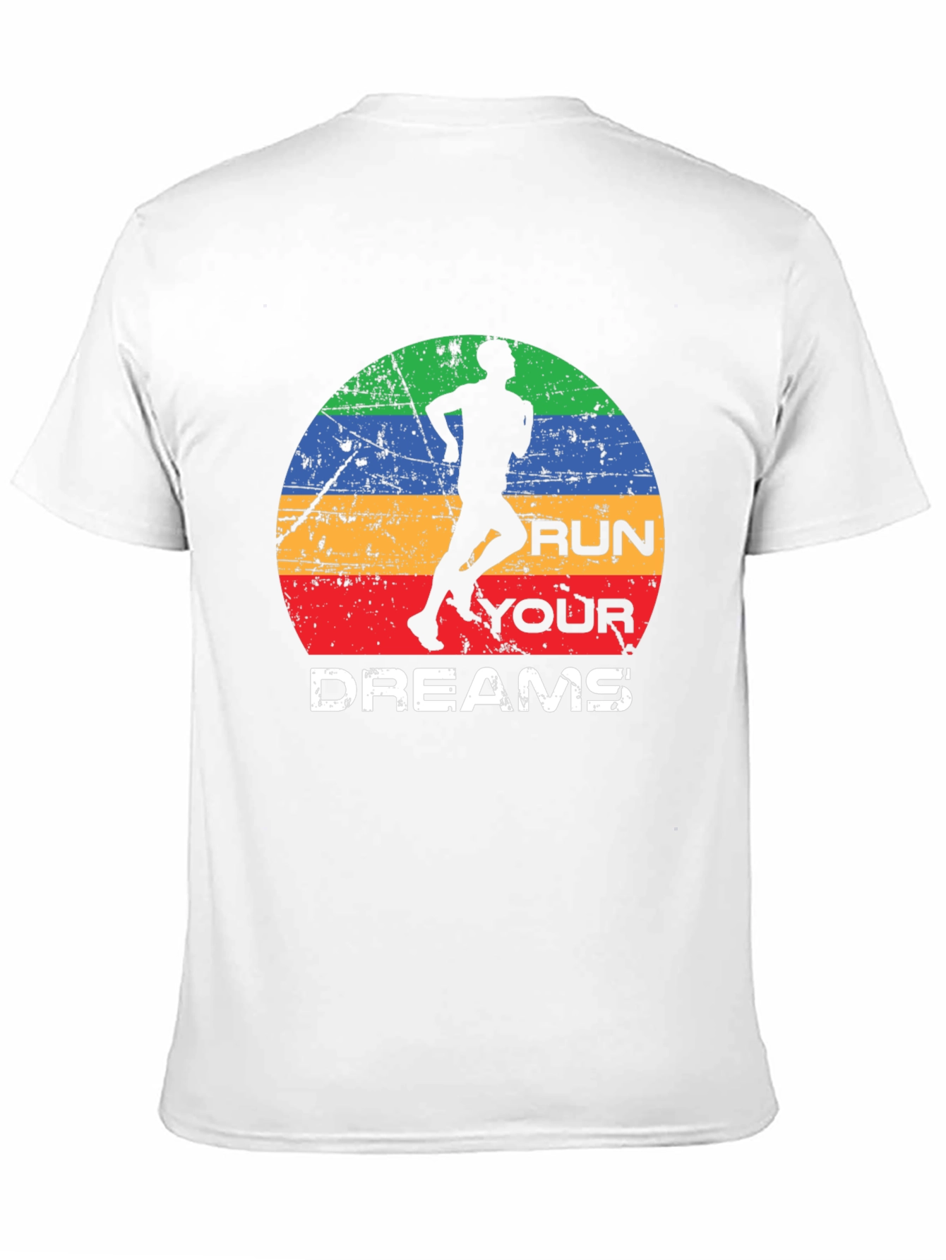 Run Your Dreams Graphic Tee - Retro Style