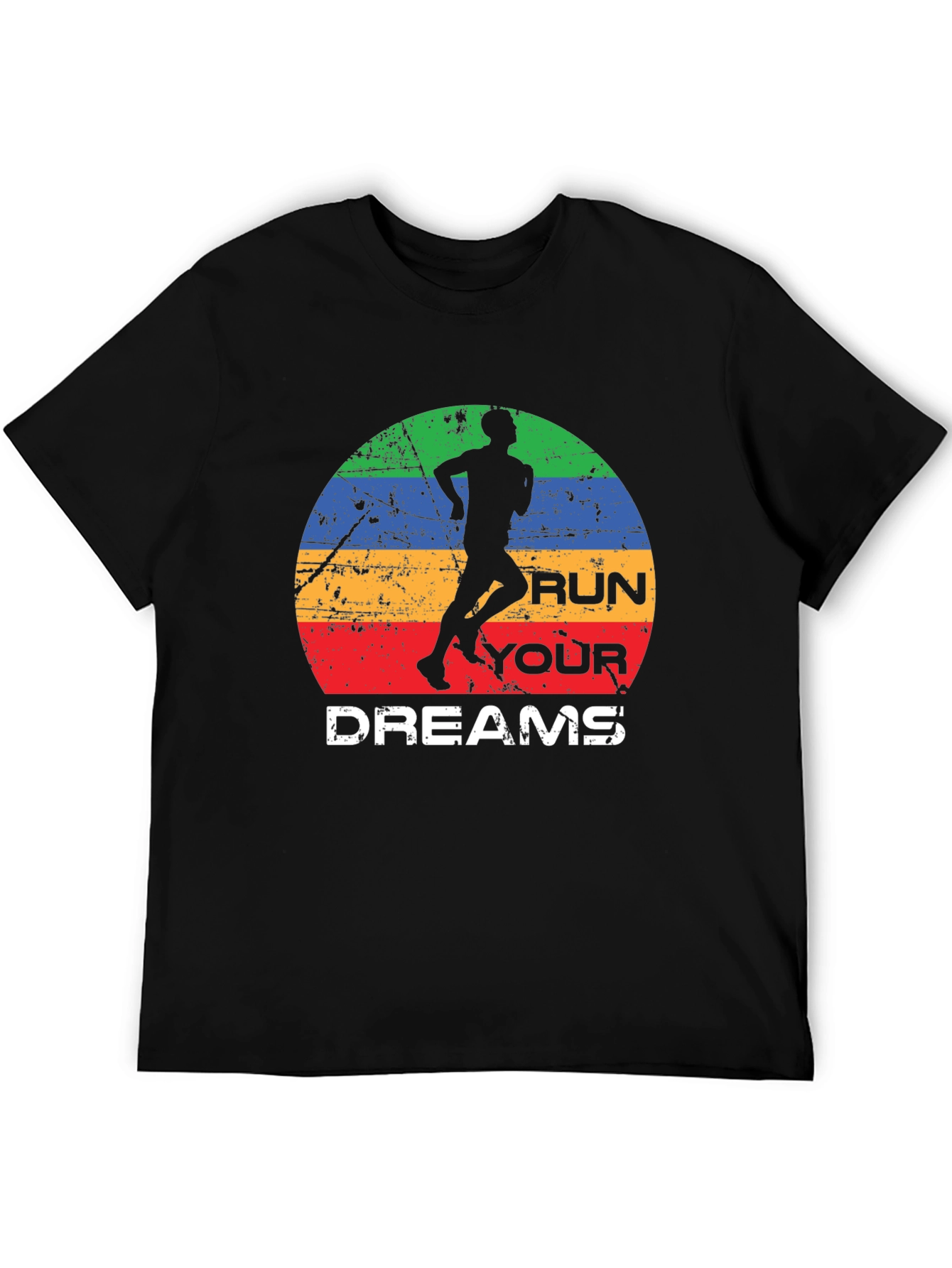 Run Your Dreams Graphic Tee - Retro Style