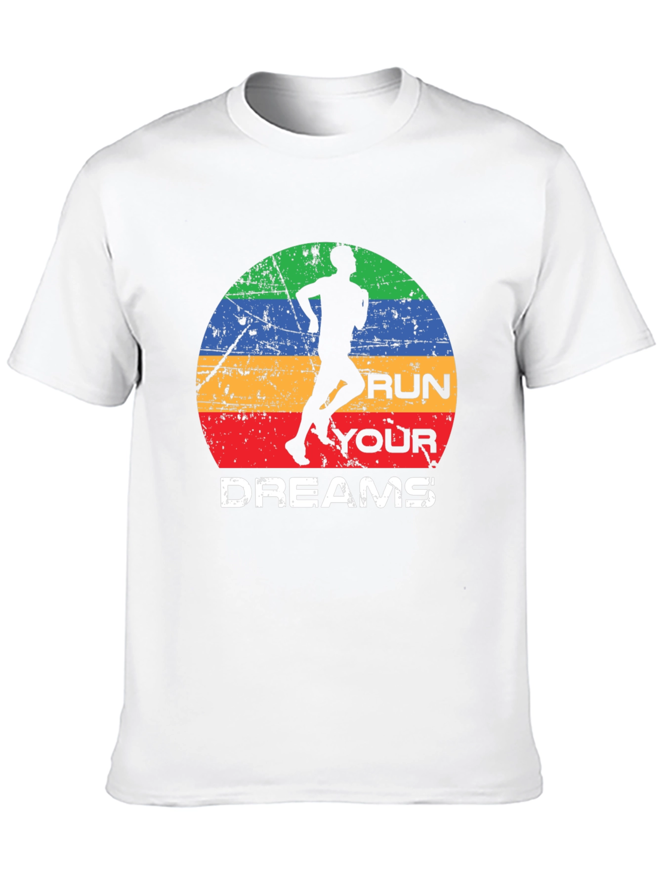 Run Your Dreams Graphic Tee - Retro Style
