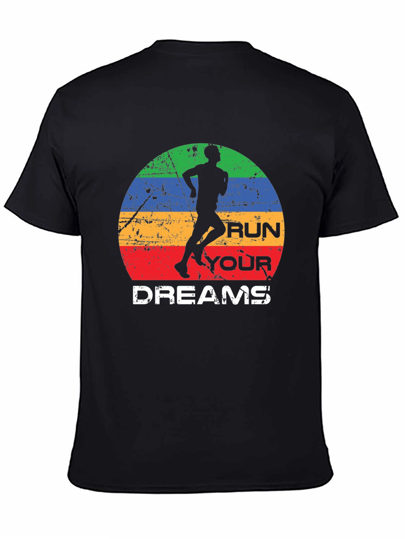 Run Your Dreams Graphic Tee - Retro Style