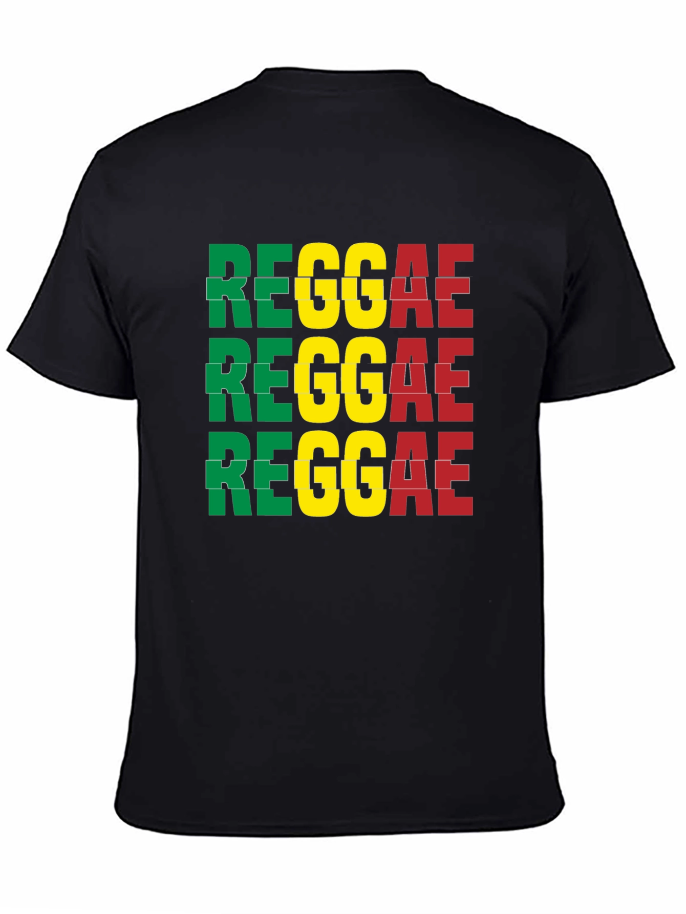 Reggae T-Shirt - Green Yellow Red