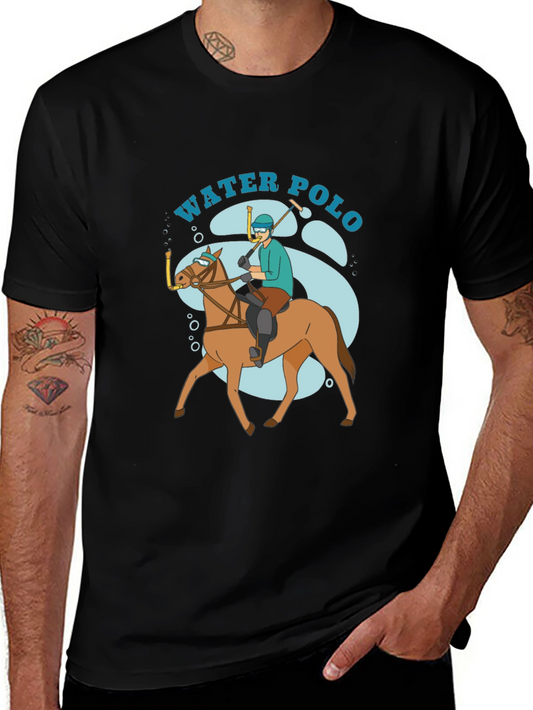 Funny Water Polo Horse T-Shirt