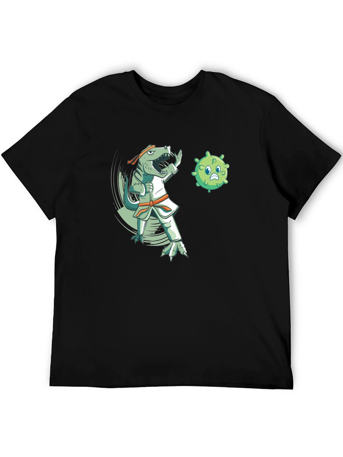 Karate Dino vs. Virus T-Shirt