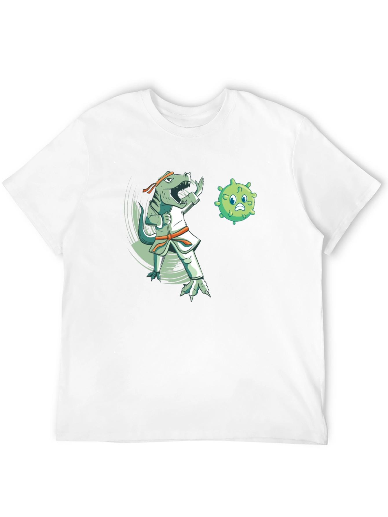 Karate Dino vs. Virus T-Shirt