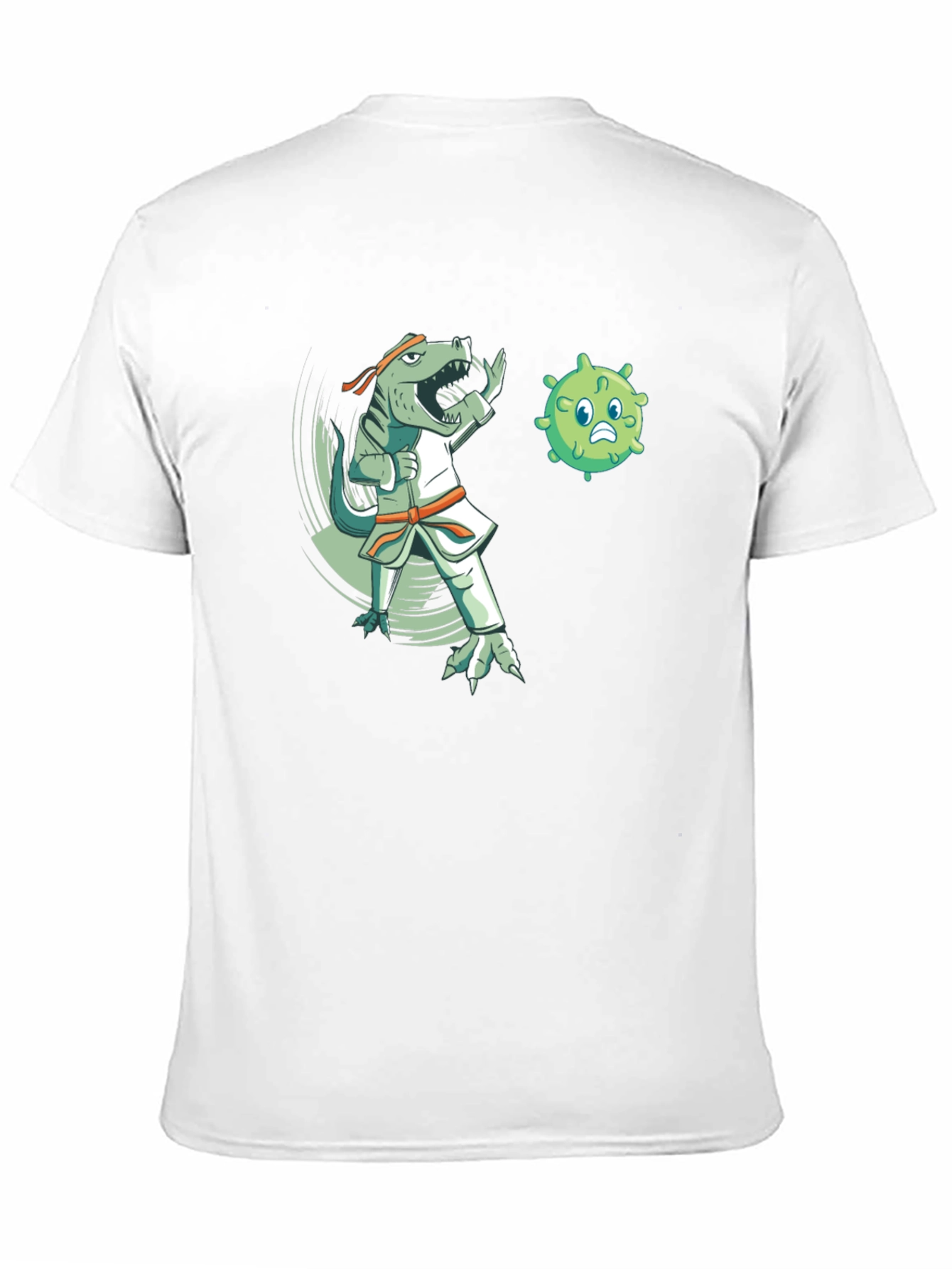 Karate Dino vs. Virus T-Shirt