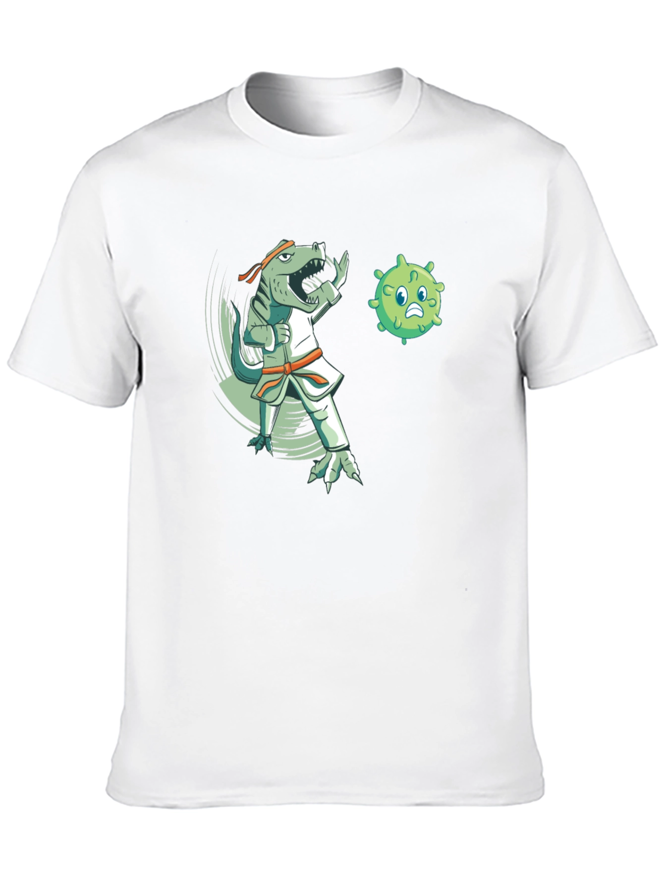 Karate Dino vs. Virus T-Shirt