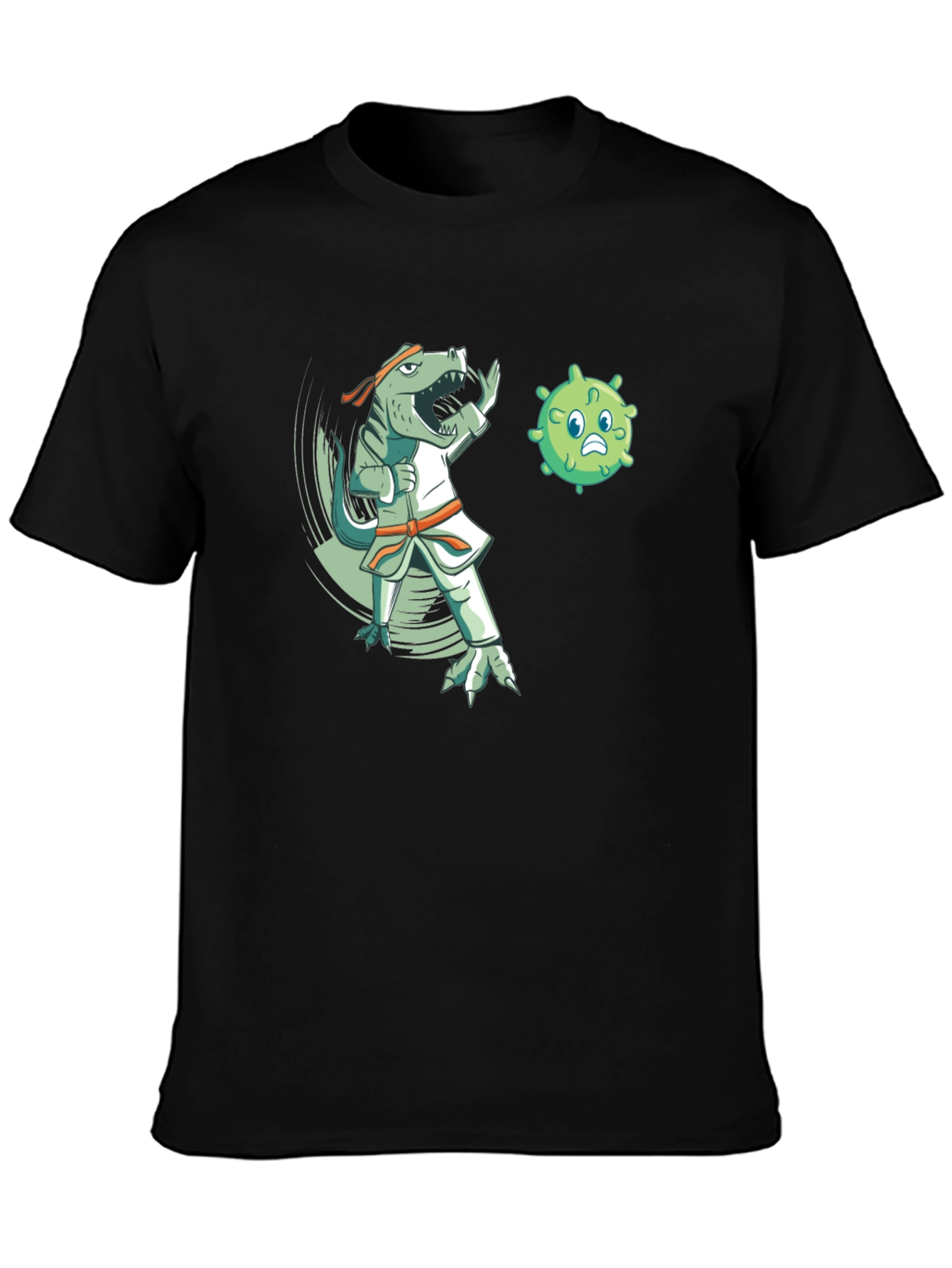 Karate Dino vs. Virus T-Shirt