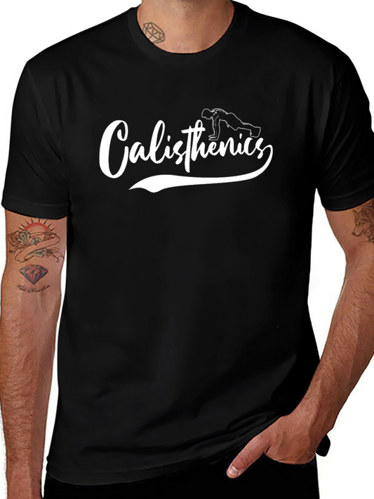 Calisthenics Graphic Tee - Stylish Workout Shirt