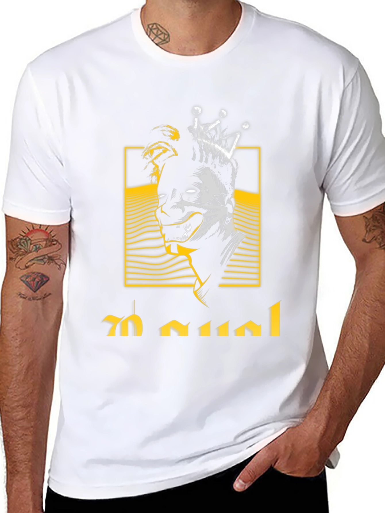 Graphic Print T-Shirt - Dark Arts Design