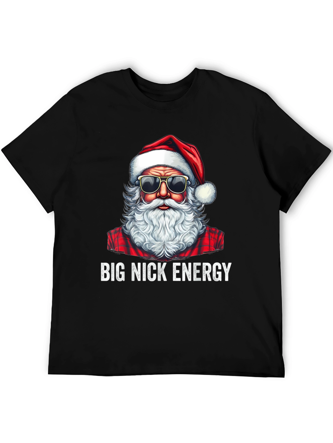Big Nick Energy Santa T-Shirt