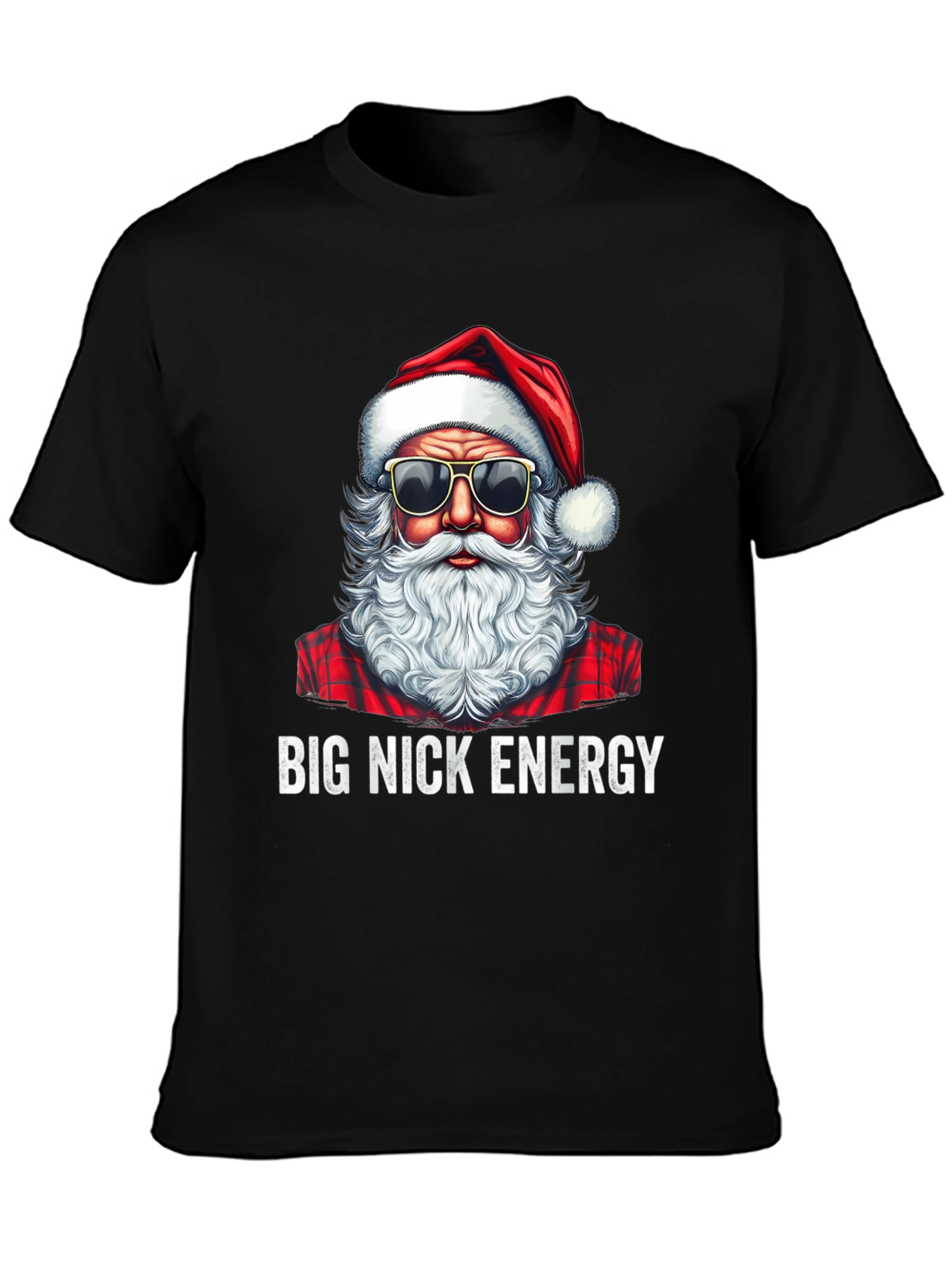 Big Nick Energy Santa T-Shirt