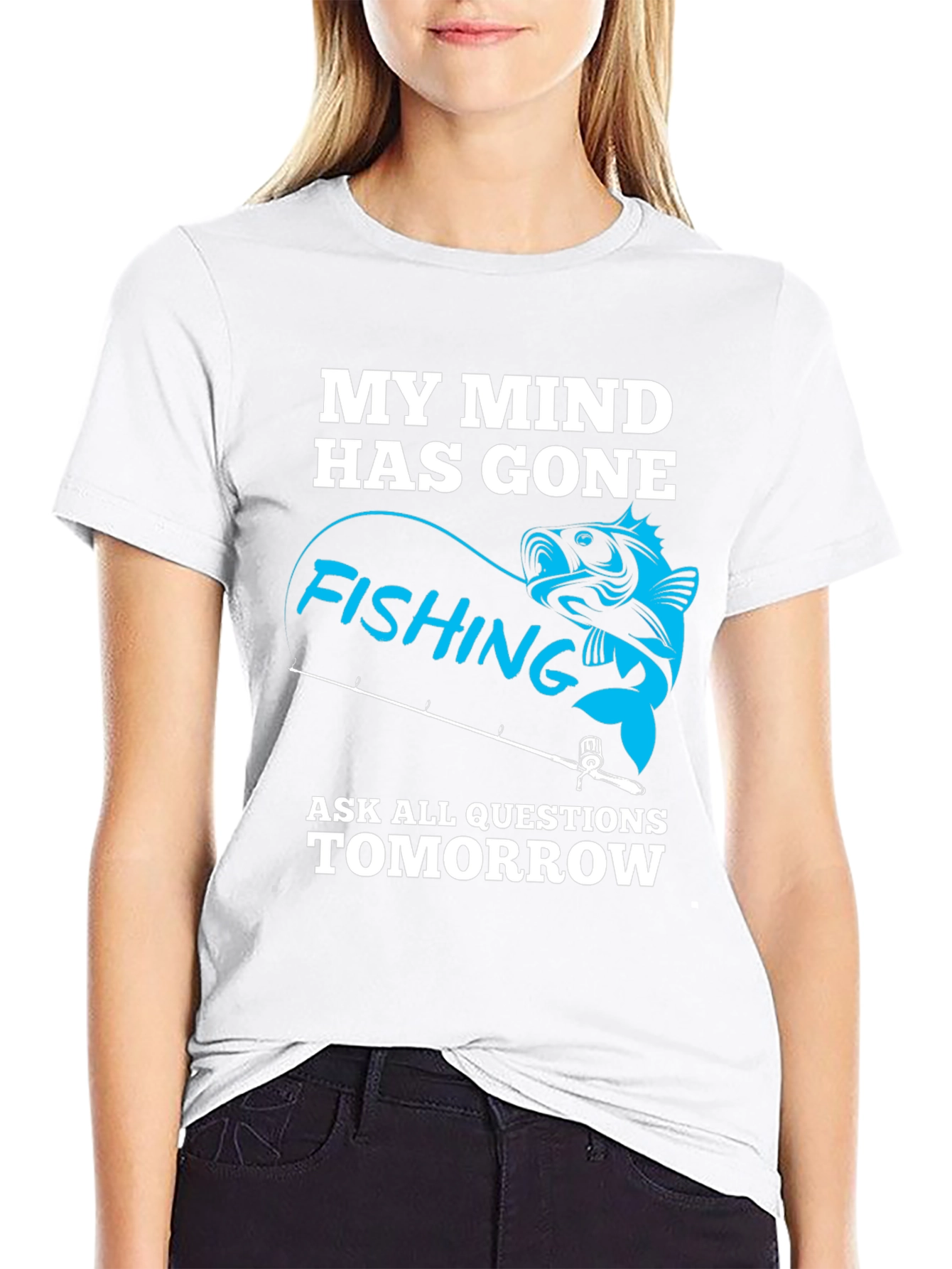 Gone Fishing Graphic T-Shirt - Mens