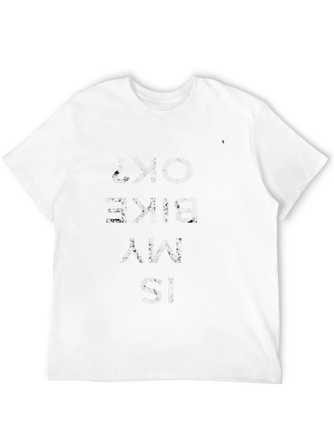 Is My Bike OK? Mens Graphic Tee - Black