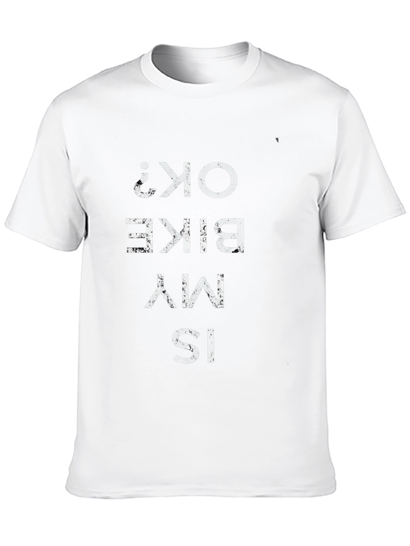 Is My Bike OK? Mens Graphic Tee - Black