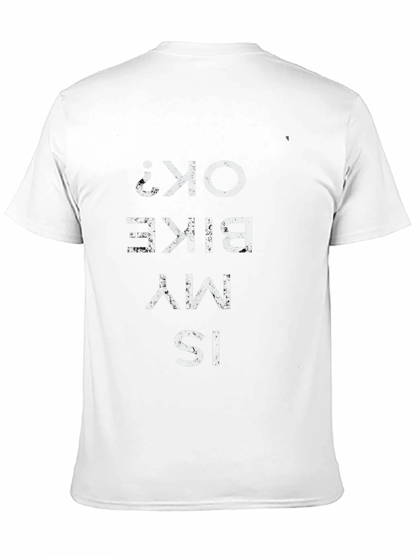 Is My Bike OK? Mens Graphic Tee - Black